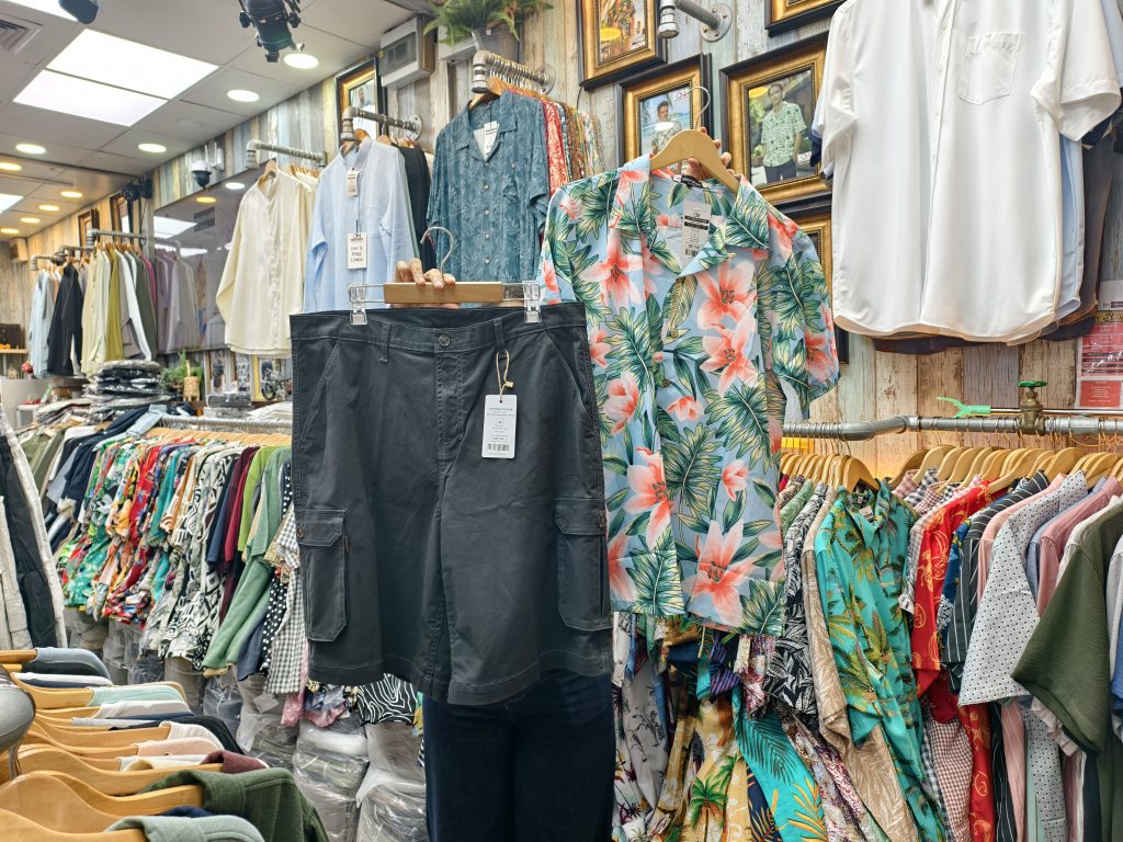 เสื้อลายดอกคัตติ้งเนี้ยบ